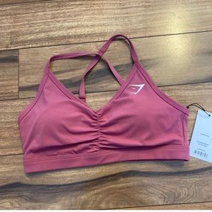 Gymshark runched sports bra